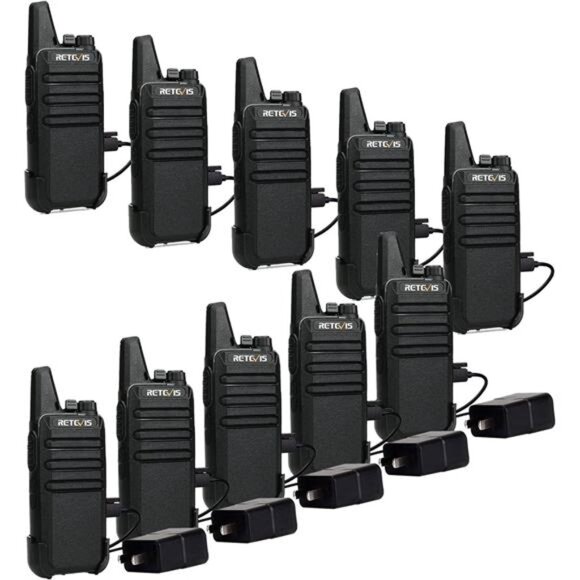 Walkie Talkies Rechargeable,Long Range Two Way Radio,2 Way Radio for Adults - Picture 1 of 7